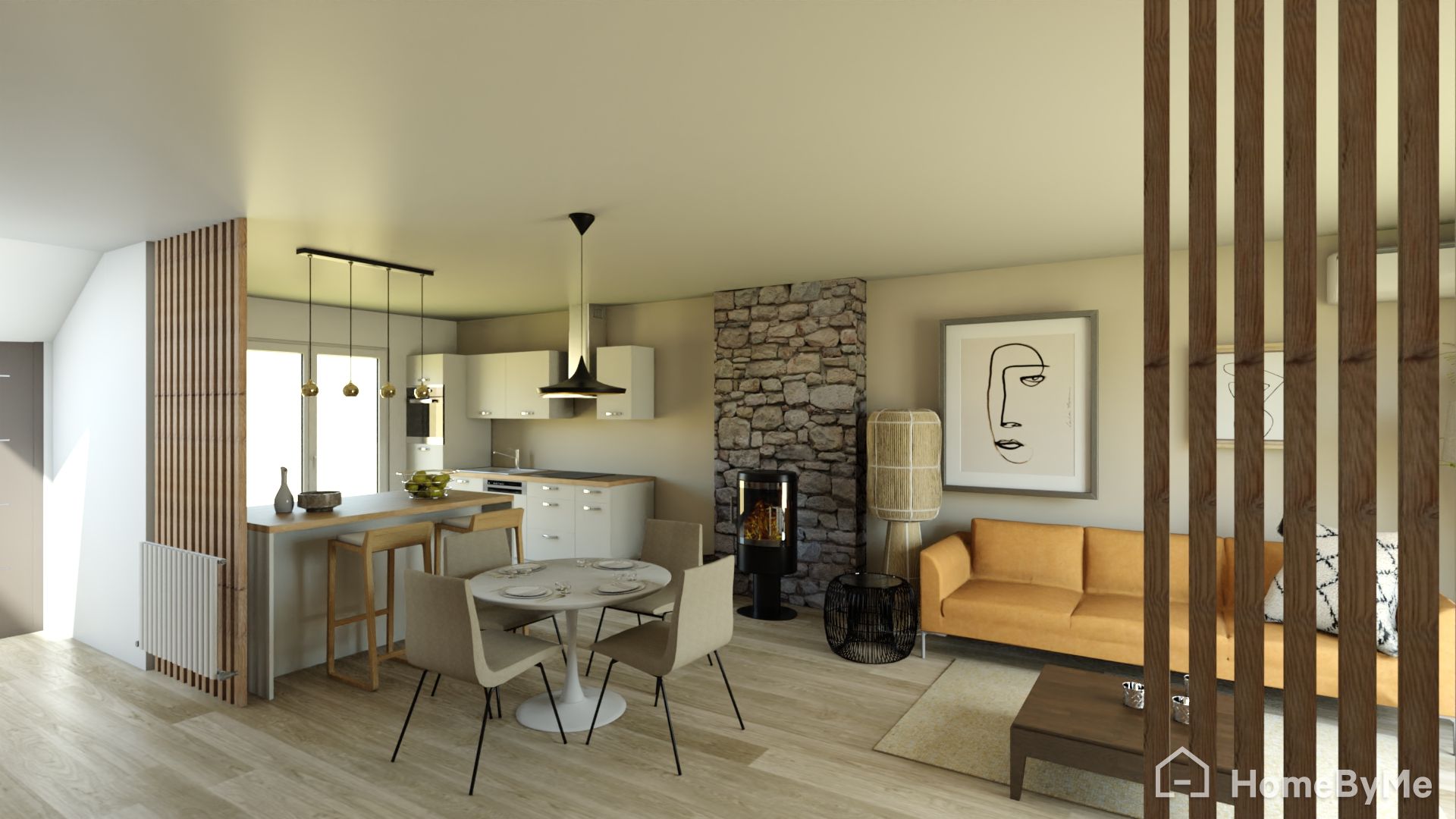 Petite maison mitoyenne dans quartier résidentiel de Saint Raphaël